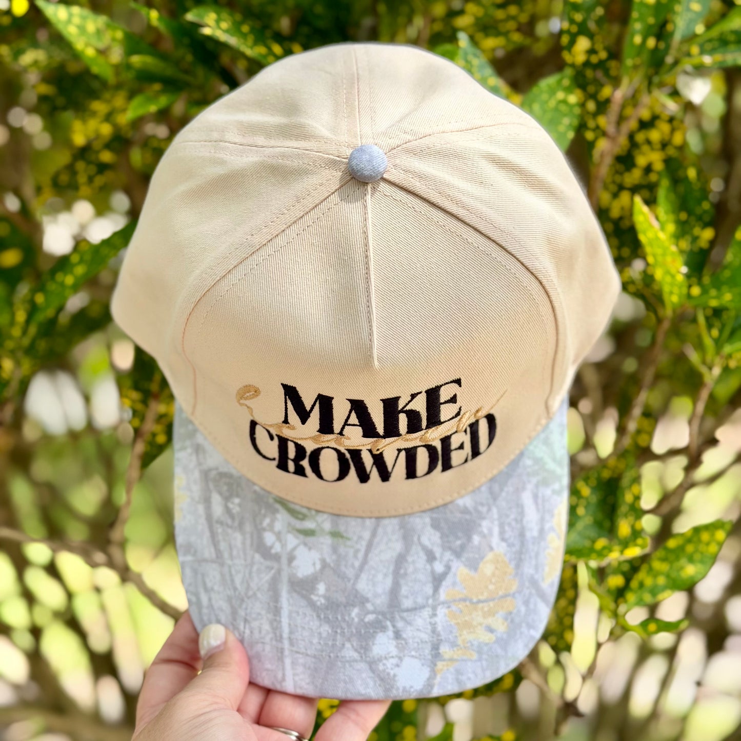Make Heaven Crowded — Embroidered Baseball Cap