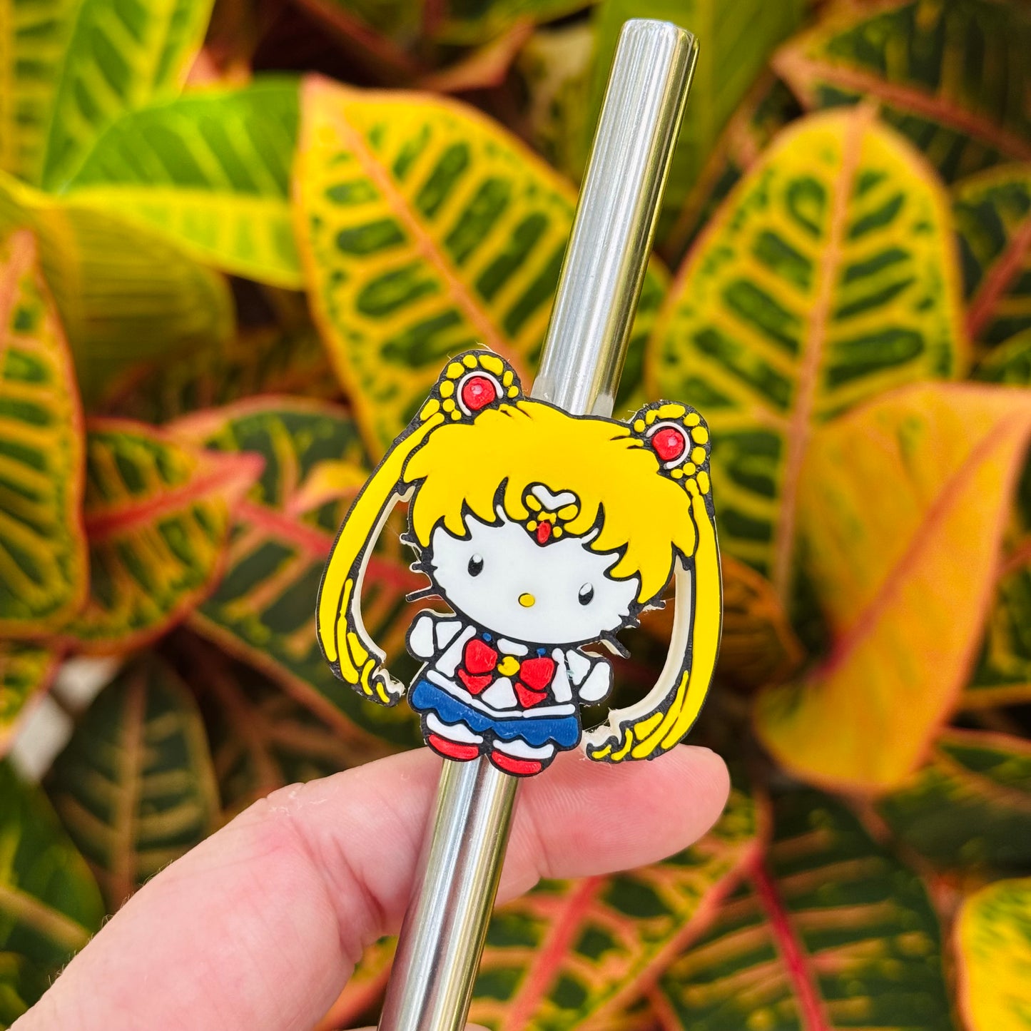 Hello Sailor Kat Straw Topper