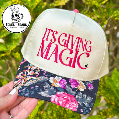 It's Giving Magic — Embroidered Baseball Cap