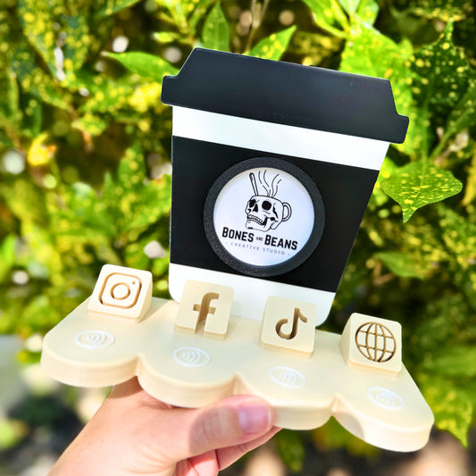 Coffee Cup Vendor Display