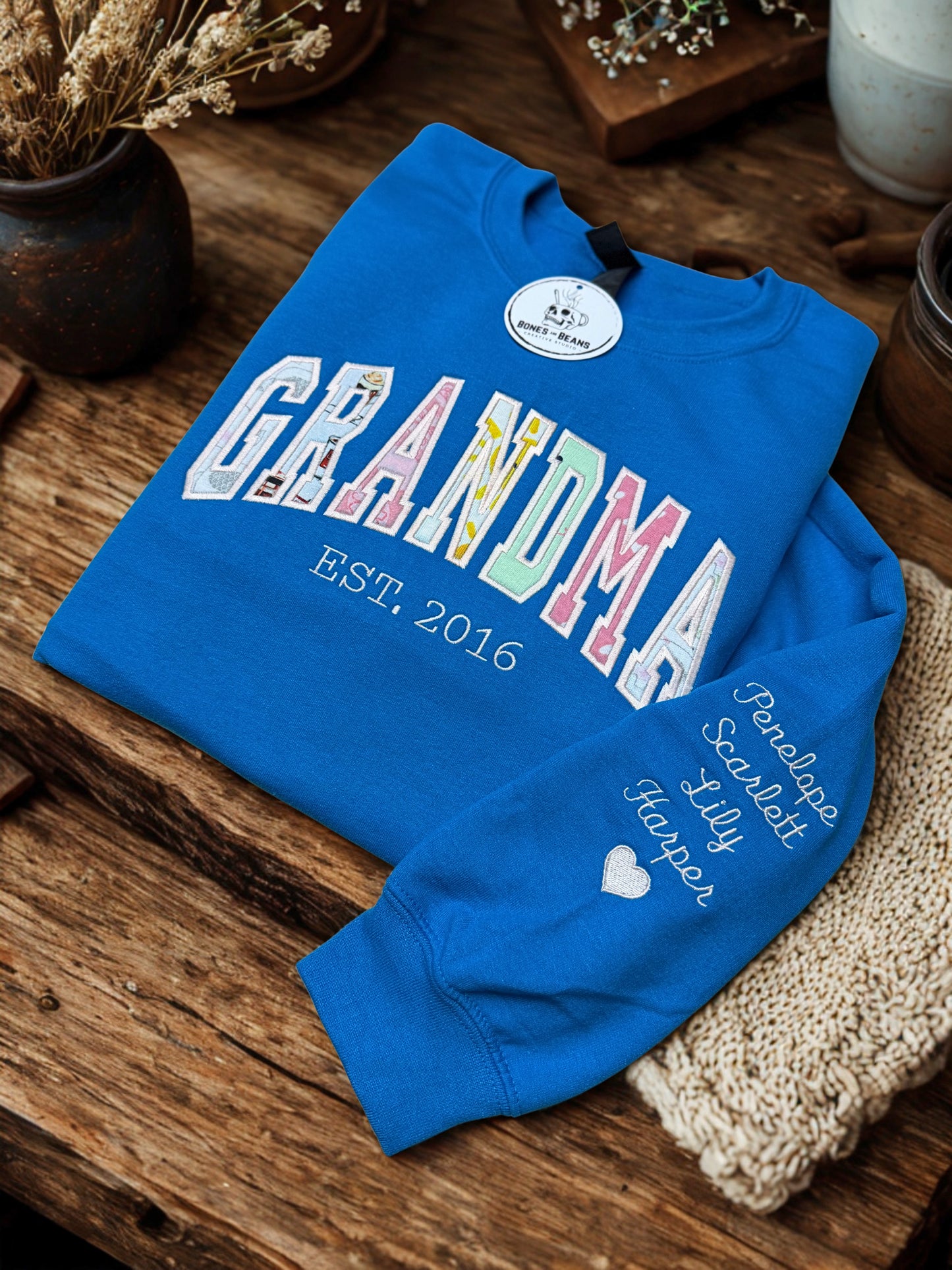 Applique Keepsake Sweatshirt