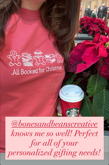 Booked For Christmas T-Shirt