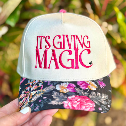 It's Giving Magic — Embroidered Baseball Cap