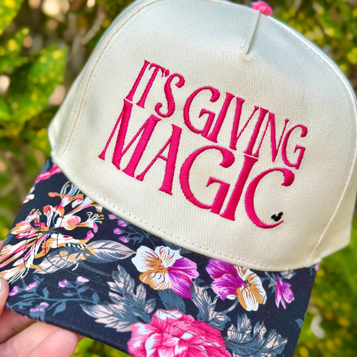 It's Giving Magic — Embroidered Baseball Cap
