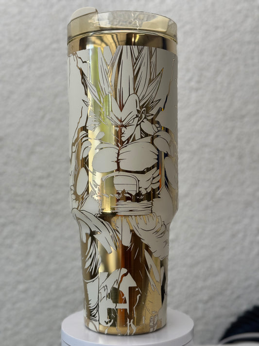 V E G E T A Anime Tumbler 40oz