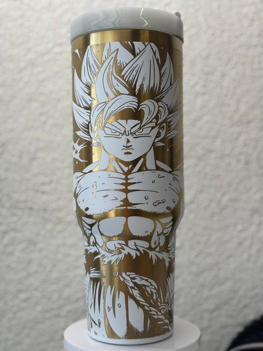 G O K U Anime Tumbler 40oz