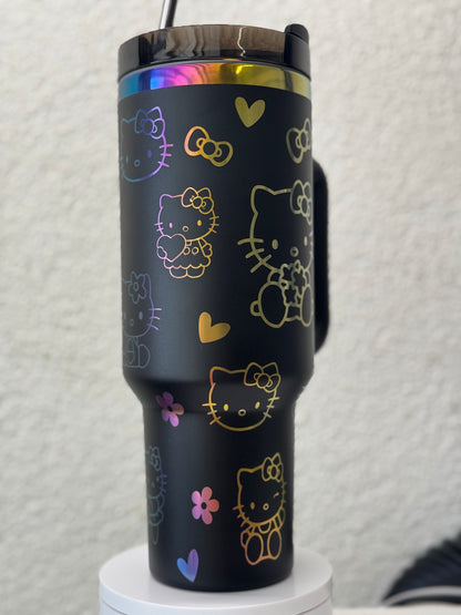 Kawaii Kitty Tumbler
