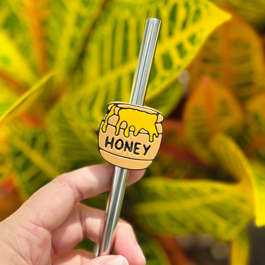 Honey Pot Straw Topper