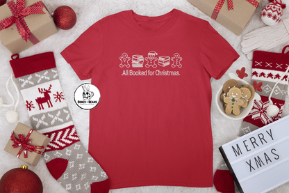 Booked For Christmas T-Shirt