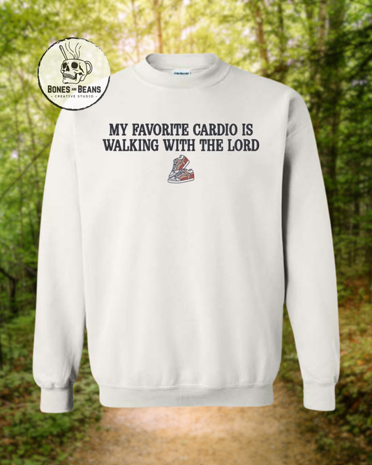 Walking With The Lord Sweatshirt