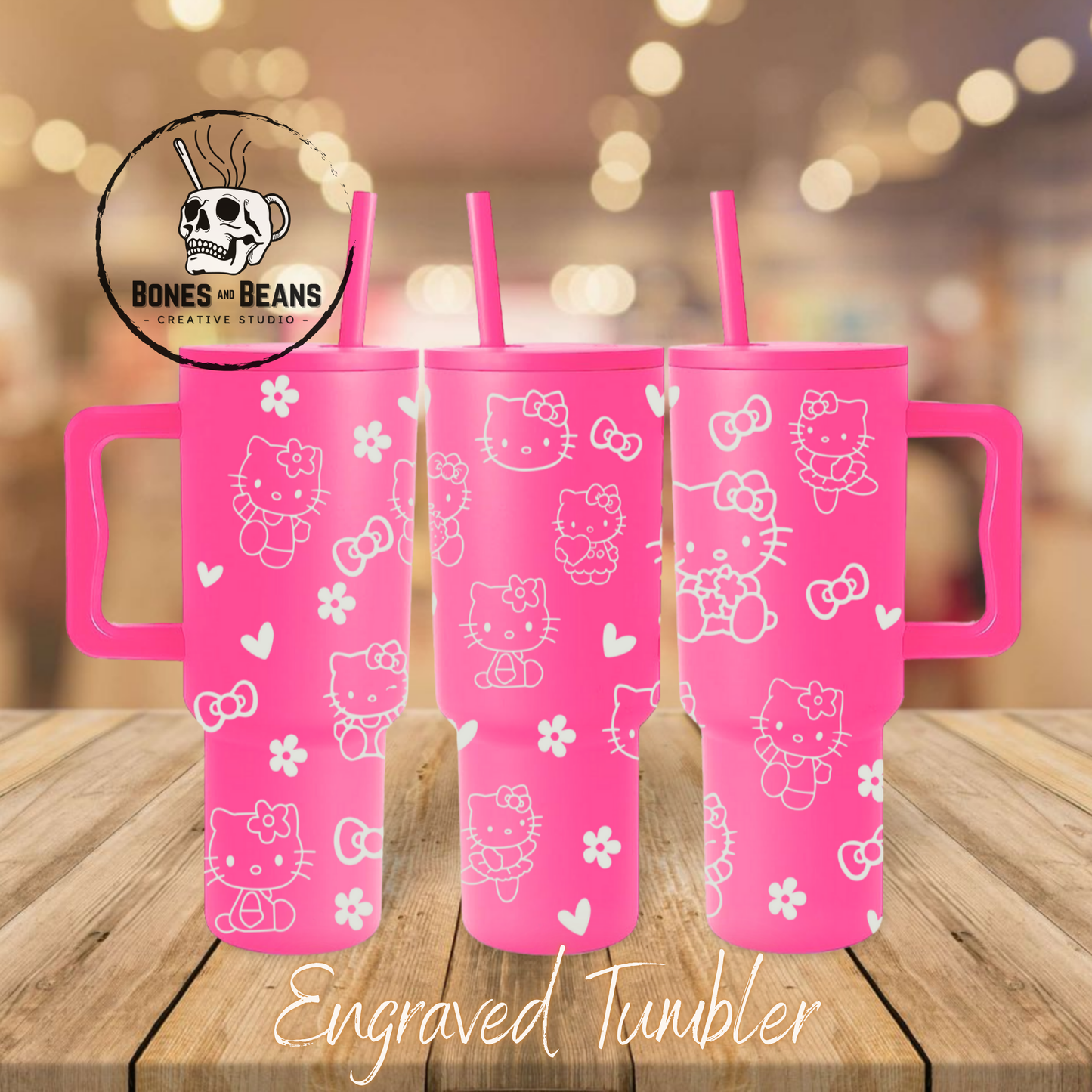 Kawaii Kitty Tumbler