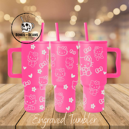 Kawaii Kitty Tumbler